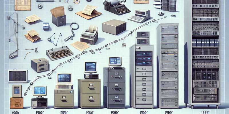 L'Évolution des Techniques de Gestion des Données