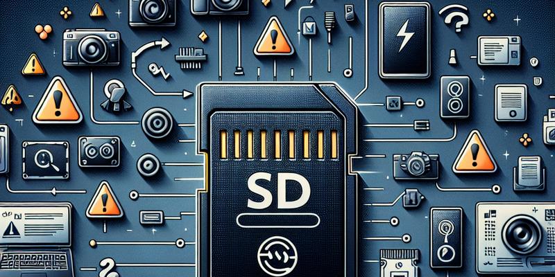 Problèmes Courants avec les Cartes SD Problèmes Courants avec les Cartes SD